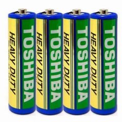 Батарейка Сольова Toshiba ААА R03 1.5V R03 (1 шт) 9781 фото