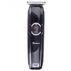 Машинка - триммер для стрижки волосся з 3 насадками Gemei GM-6050 Чорна 6423 фото