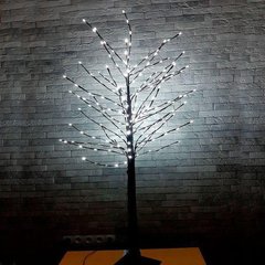 Нічник Дерево 108LED 1,2 м, чорний стовбур, Білий колір 7470 фото