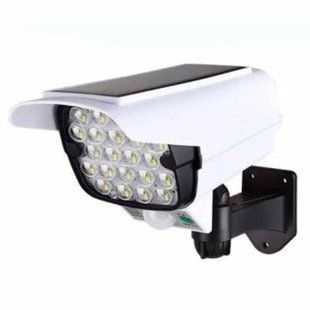 Ліхтар вуличний у вигляді камери із сонячною панеллю та пультом Solar Light JLP-2177 12986 фото