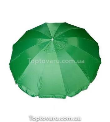 Зонт пляжный 2,2М Зеленый 10820 фото