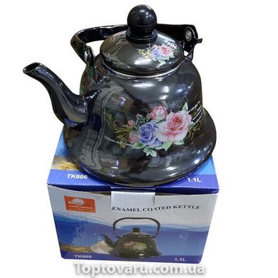 Эмалированный чайник TK606 1.1 л 5405 фото