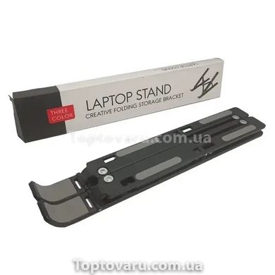 Регулируемая подставка столик для ноутбука Laptop Stand Черная 12023 фото