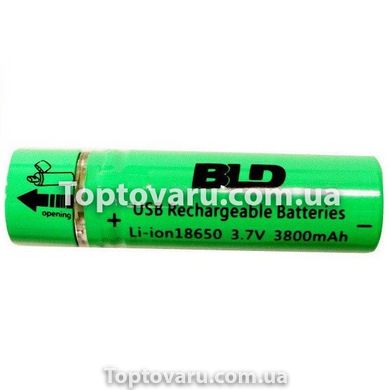 Аккумулятор Battery USB 18650 с USB зарядкой 3800мАч 5777 фото