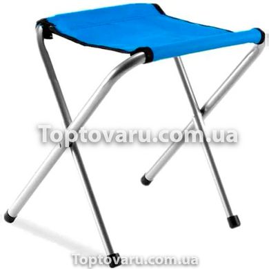 Стіл і стільці для пікніка з посиленими ніжками Folding Table Синій 6600 фото