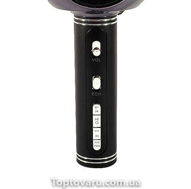 Беспроводной Bluetooth микрофон для караоке YS-63 Черный 3375 фото