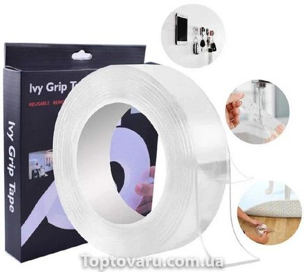 Сверхсильная двостороння клейка стрічка Ivy Grip Tape 1м 2015 фото