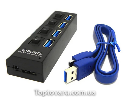 4-х портовий USB 2.0 usb з вимикачами до 5 Гбіт 2600 фото