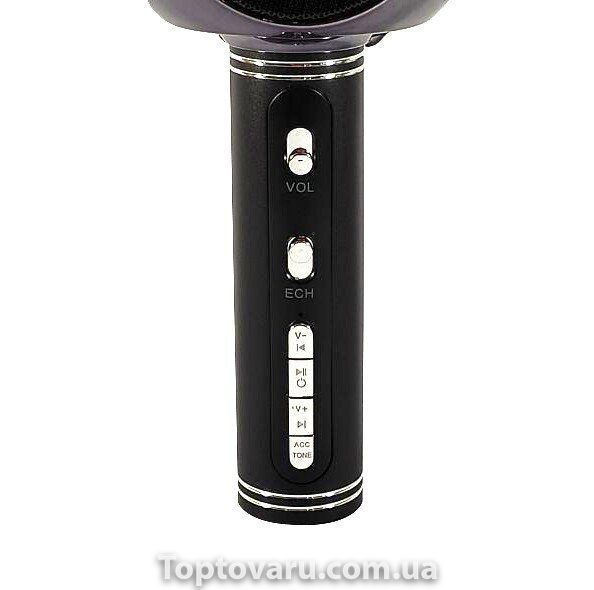 Бездротовий Bluetooth мікрофон для караоке YS-63 Чорний 3375 фото