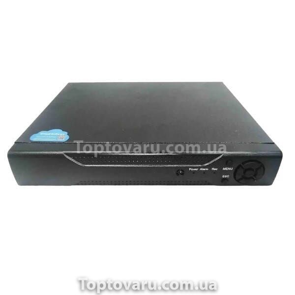 Набор камер видеонаблюдения на 4 камеры DVR KIT 7004 AHD 4ch Gibrid 15511 фото