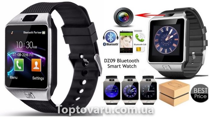 Розумний годинник Smart Watch DZ09 213 фото