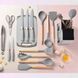 Набор кухонных принадлежностей 19 предметов Kitchen Set Серый 15646 фото 6