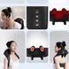 Массажер аккумуляторный согревающий для шеи Neck Massage Черный 34895 фото 8