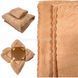 Набір рушників 2шт 145*80см та 75*35см Towel blanket 521-2415 Коричневий 23181 фото 4
