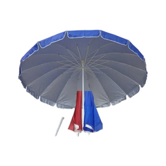 Зонт пляжный 3*3 2,5м Синий круглый 11294 фото