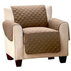 Накидка двостороння для крісла Couch Coat Коричнева 12020 фото