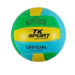 М'яч волейбольний TK Sport З 40072-2 Жовтий із зеленим 18966 фото