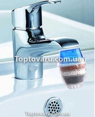 Фильтр-насадка для воды Faucet Water Filter Синий 4575 фото