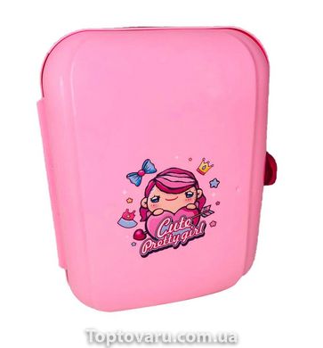 Ігровий набір рюкзак Cute Pretty Girl Рожевий + Подарунок лялька 3288 фото