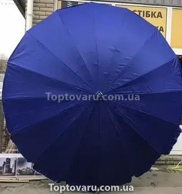 Зонт пляжный 3*3 2,5м Синий круглый 11294 фото