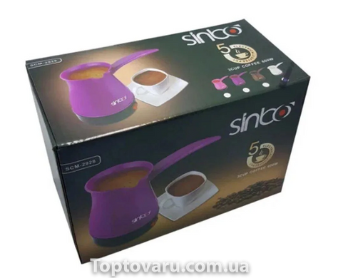 Электрическая турка кофеварка Sinbo SCM-2949 Белая 2848 фото
