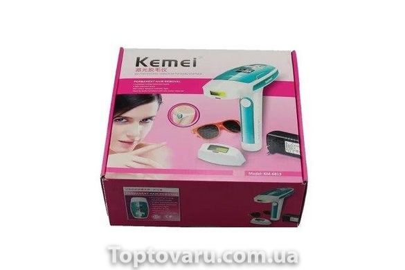 Фотоэпилятор для тела и лица Kemei KM-6813 Original NEW фото