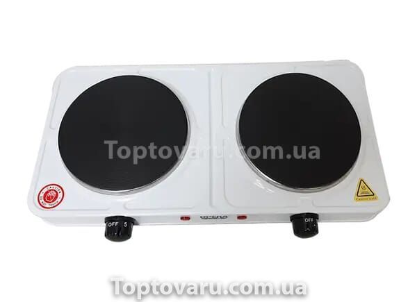 Плита электрическая двухконфорочная Hot Plate Opera OP 5714 2000W 9070 фото