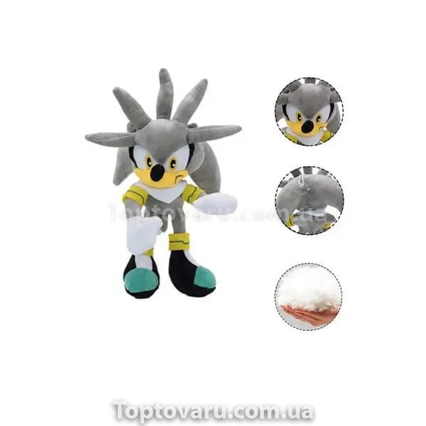 Іграшки Sonic the Hedgehog 30 см (Silver) 9228 фото