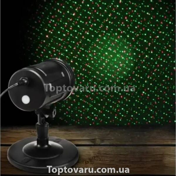 Проектор лазерний вуличний з пультом moving garden laser light Сині, червоні, зелені крапки 27067 фото