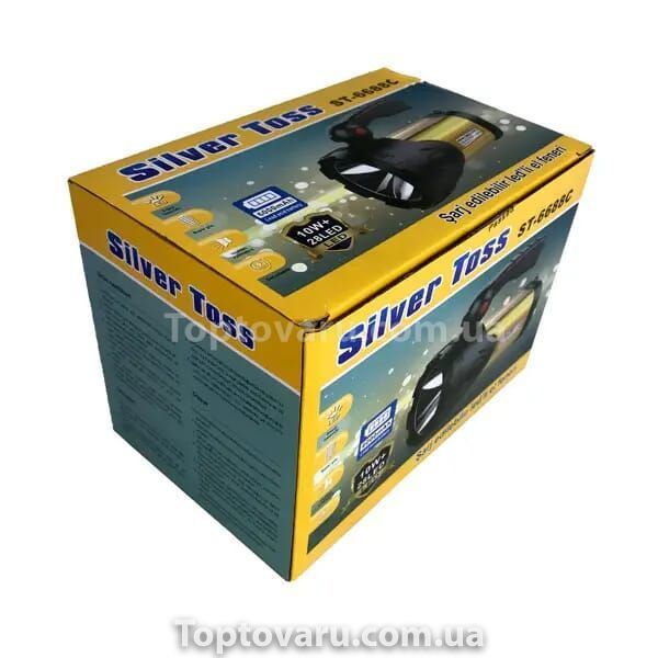 Фонарь Silver Toss ST-6688C 6000 mAh 10w Красный 9528 фото