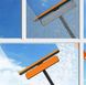 Щітка-скребок багатофункціональна для очищення вікон 3в1 Помаранчева 14363 фото 4