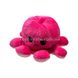 Мягкая игрушка осьминог перевертыш двусторонний «веселый + грустный» Розовый розовый 12802 фото 2