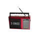 Радіо GOLON RX-177 LED Червоне 12368 фото 1