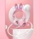 Навушники бездротові дитячі з вушками кролика LED підсвічування KE-01 11639 фото 6
