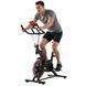 Велотренажер Spin bike Чорний з червоним 26109 фото 4