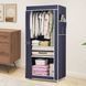 Шкаф для одежды тканевый Storage Wardrobe AND XL-1616 Синий 36250 фото 4