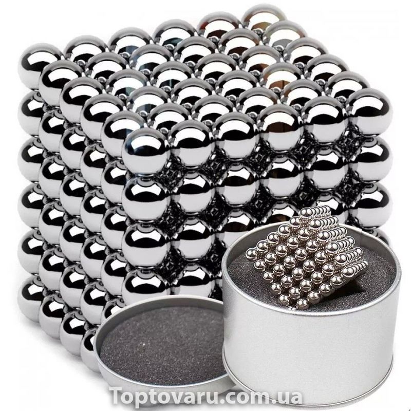 Конструктор-головоломка Neocube 216 кульок Silver 848 фото