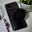 Power Bank литийполимерный с беспроводной зарядкой 10000Mah Kin Vale Q4049 Черный