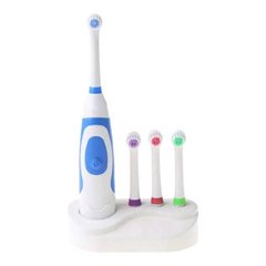 Зубна щітка електрична Electric ToothBrush Блакитна 14586 фото