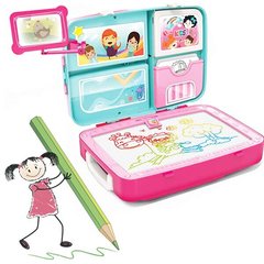 Навчальний набір для малювання Backpack Packing 3in1 Рожевий 3335 фото