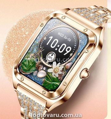 Смарт-часы женские Smart Flower New Gold в коробке 14925 фото