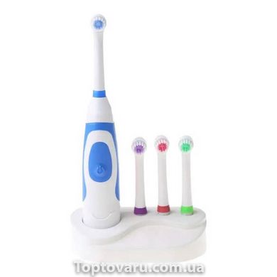 Зубна щітка електрична Electric ToothBrush Блакитна 14586 фото