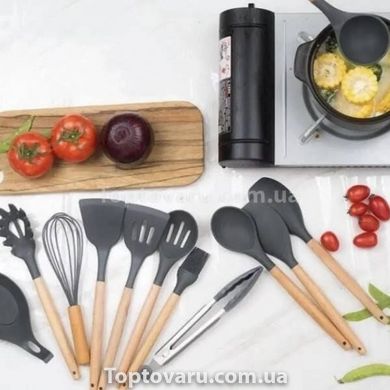 Набор кухонных пренадлежностей 12 предметов Zepline ZP-036 Серый 14765 фото