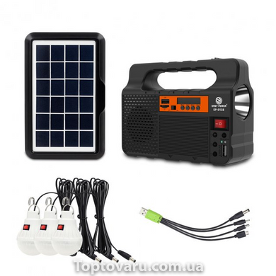 Портативная солнечная система Easy Power EP-0138 с FM-радио 8970 фото