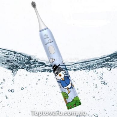 Звуковая зубная щетка Medica+ KidsBrush 7.0 (Япония) Голубая 50995 18430 фото