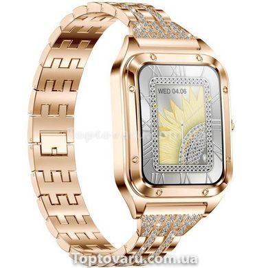 Смарт-годинник жіночий Smart Flower New Gold в коробці 14925 фото