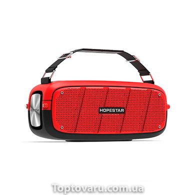 Колонка Bluetooth HOPESTAR A20 PRO + микрофон Красный 6383 фото