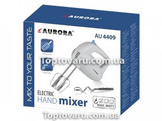 Миксер AURORA AU-4409 200 Вт 8020 фото