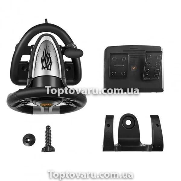 Игровой руль с педалями PXN V3 Pro с двойной вибрацией 7864 фото