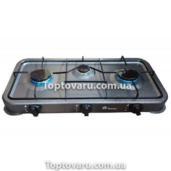 Плита газова Domotec MS-6603, 3 конфорки 7761 фото